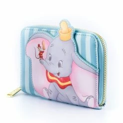Lounge Fly Dumbo - 80th Anniversary Loungefly Zip Purse Bags & Wallets