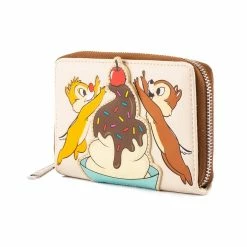 Lounge Fly Disney - Chip & Dale Cherry On Top Loungefly Zip Purse