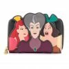 Lounge Fly Bags & Wallets Cinderella - Disney Villains Scene Evil Step Mother & Step Sisters Loungefly Zip Purse