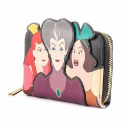 Lounge Fly Bags & Wallets Cinderella - Disney Villains Scene Evil Step Mother & Step Sisters Loungefly Zip Purse