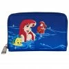 Lounge Fly Little Mermaid - Ariel Fireworks Loungefly Zip Purse Bags & Wallets
