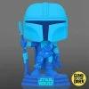 Funko Star Wars: The Mandalorian - Mandalorian Hologram Glow US Exclusive Pop! Vinyl [RS]