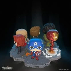 Funko POP! Vinyls Avengers - Captain America (Assemble) US Exclusive Pop! Deluxe [RS]