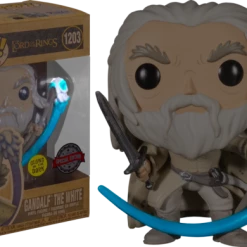 Funko The Lord Of The Rings - Gandalf The White Glow Earth Day US Exclusive Pop! Vinyl [RS] POP! Vinyls