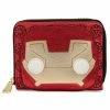 Lounge Fly Iron Man - Head Loungefly Zip Purse