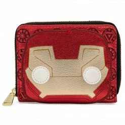 Lounge Fly Iron Man - Head Loungefly Zip Purse