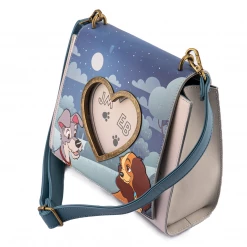 Lounge Fly Lady & The Tramp - Wet Cement Loungefly Crossbody Bags & Wallets