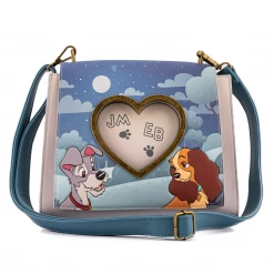 Lounge Fly Lady & The Tramp - Wet Cement Loungefly Crossbody Bags & Wallets