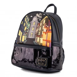 Lounge Fly Harry Potter - Diagon Alley Sequin Loungefly Mini Backpack
