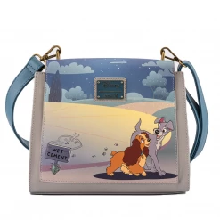 Lounge Fly Lady & The Tramp - Wet Cement Loungefly Crossbody Bags & Wallets