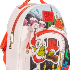 Lounge Fly Dr Seuss - Grinch Chimney Thief Loungefly Mini Backpack Bags & Wallets