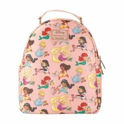 Lounge Fly Bags & Wallets Disney - Princesses Pinned Chibi Loungefly Mini Backpack
