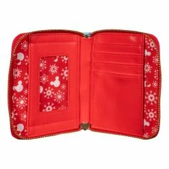 Lounge Fly Mickey Mouse - Snowman Mickey Minnie Loungefly Purse Bags & Wallets