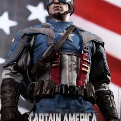 Kim Cole Rare Collectables Captain America: The First Avenger - Captain America Limited Edition Collectible Figurine Hot Toy MMS 156