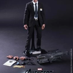 Kim Cole Avengers - Phil Coulson 1/6th Scale Limited Edition Collectible Figurine 12” Hot Toy MMS 189 Rare Collectables