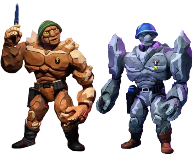 Neca Teenage Mutant Ninja Turtles - Traag & Granitor 7" Action Figure 2-pack 1 Neca Teenage Mutant Ninja Turtles - Traag & Granitor 7" Action Figure 2-pack