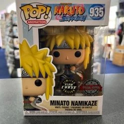 Funko Naruto - Minato Namikaze Glow Chase Pop Vinyl Rare Pop Vinyl Figurines